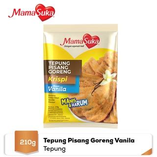 Jual Mamasuka Tepung Pisang Goreng Vanila Gr Shopee Indonesia