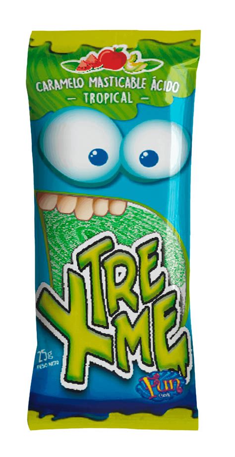 Xtreme Caramelo Masticable Cido Tropical Desde