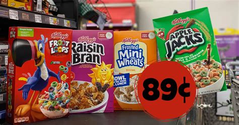 Kellogg S Cereal As Low As 0 89 With Kroger Mega Event Kroger Krazy