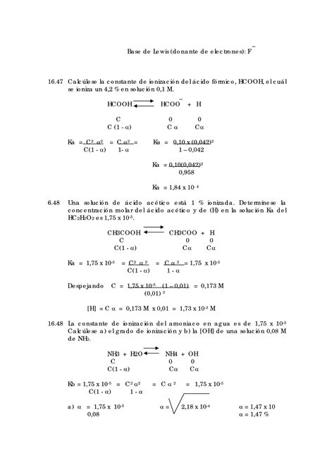 Solution Acidos Y Bases Ejercicios Resueltos Studypool