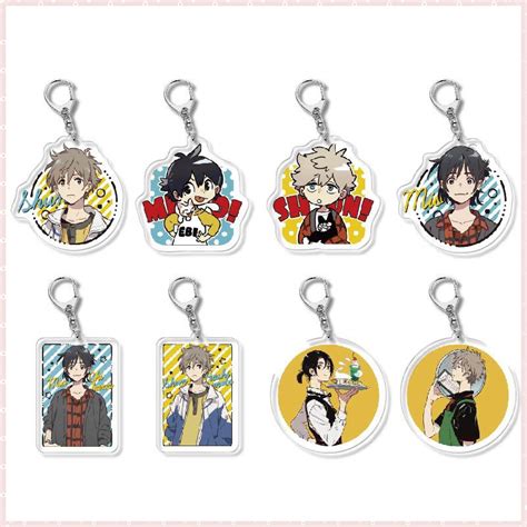 Seaside Umibe No Etranger BL Anime Keychain Hashimoto Shun Chibana Mio