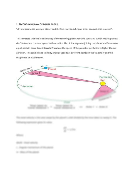 Solution Keplers Laws Of Planetary Motion Studypool