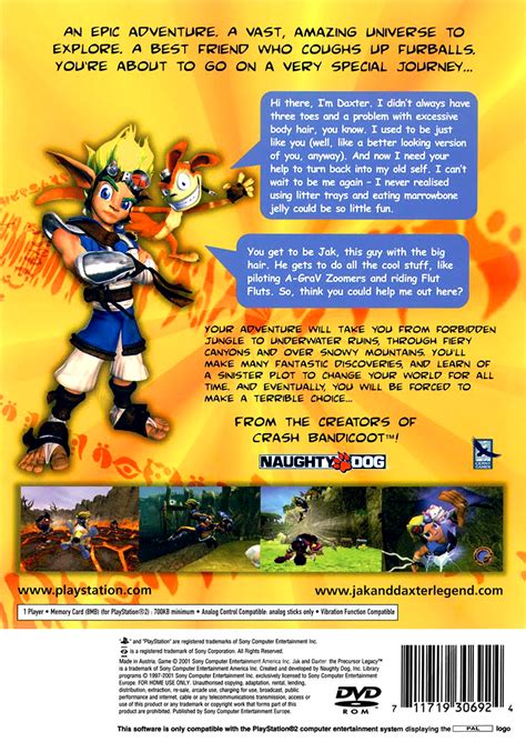 Jak And Daxter The Precursor Legacy Details Launchbox Games Database