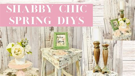 New Shabby Chic Spring Diys Thrift Flips And Dollar Tree Diys Youtube