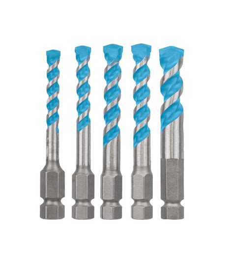 Bosch HEX 9 Expert 4 8 Mm Multi Construction Drill Bit Set Concrete