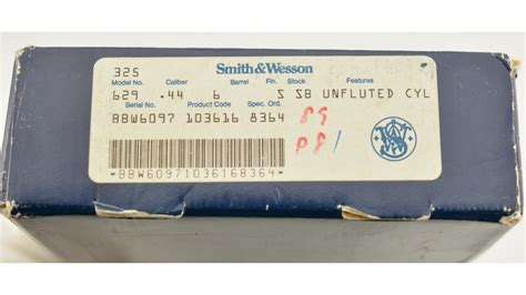 Scarce Smith And Wesson Model 629 2 Unfluted Cylinder 44 Mag Year 1988