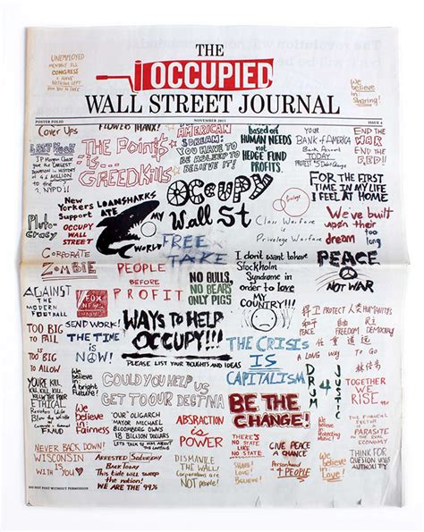 Justseeds Occupied Wall Street Journal Poster Edition