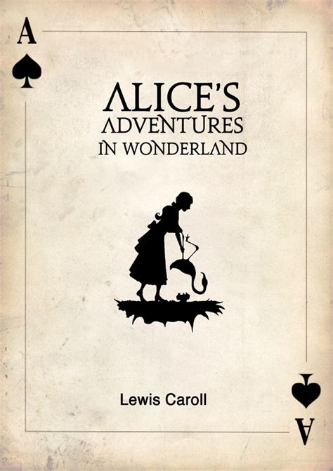 "Alice in Wonderland" book cover :: Behance