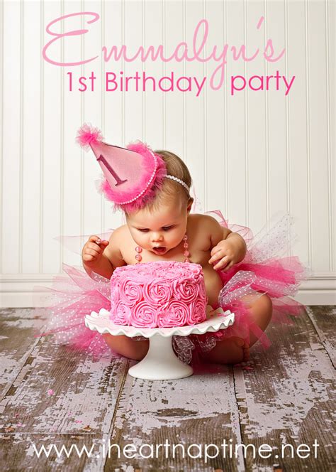 Kara S Party Ideas Pretty In Pink 1st Birthday Party Kara S Party Ideas