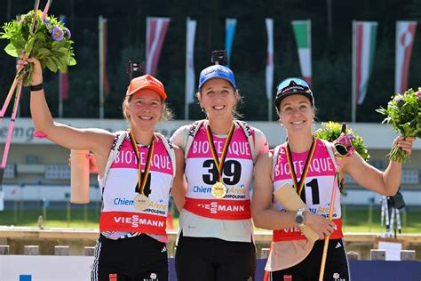 Ch Allemagne Franziska Preuss Et Benedikt Doll Titr S Sur Le Sprint