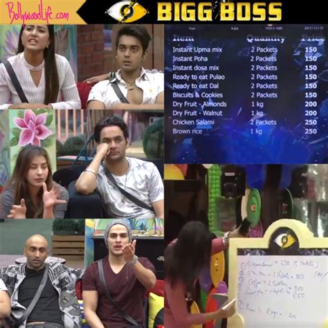 Bigg Boss 11 Arshi Khan Hina Khan Priyank Sharma Shilpa Shinde