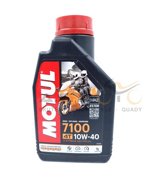 Olej Motul 7100 10W40 4T 1L 100 Syntetyczny MOTUL Motoryzacja EMPIK