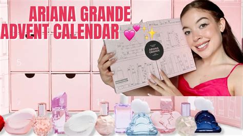 Ariana Grande Advent Calendar Ariana Grande Scent Library Vault