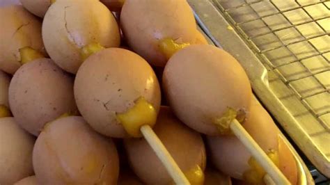 Thai Eggs On A Stick Youtube