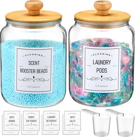 Amazon Laundry Pods Container Laundry Jars Half Gallon Laundry