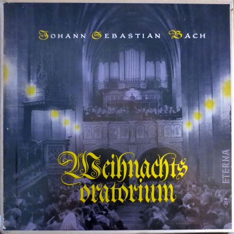 Johann Sebastian Bach Weihnachtsoratorium Box Set 4 X Vinyl 1963