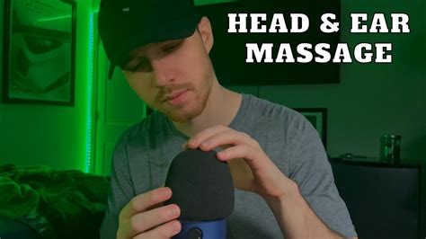 ASMR Brain Melting Head Ear Massage For SLEEP YouTube