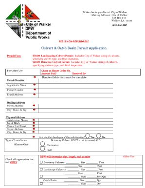 Fillable Online Make Checks Payable To City Of Walker Fax Email Print