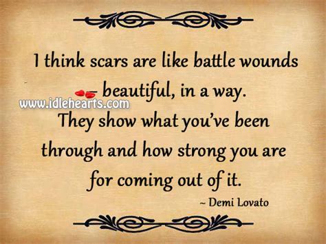 Scars Make Us Beautiful Quotes. QuotesGram