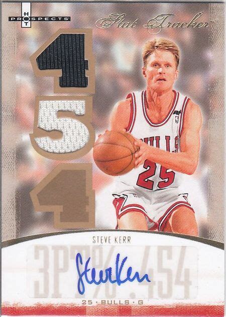 Fleer Hot Prospects Stats Tracker At Steve Kerr D Pip