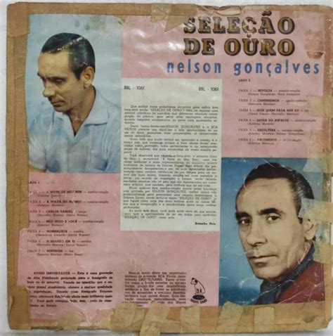 Disco De Vinil Nelson Gon Alves Sele O De Ouro Queroleiloar