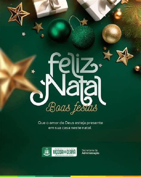 A Prefeitura De Vi Osa Do Cear Deseja A Todos Os Mun Cipes Um Natal