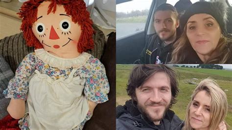 Couple believe their Annabelle doll is possessed after CCTV shows it ...