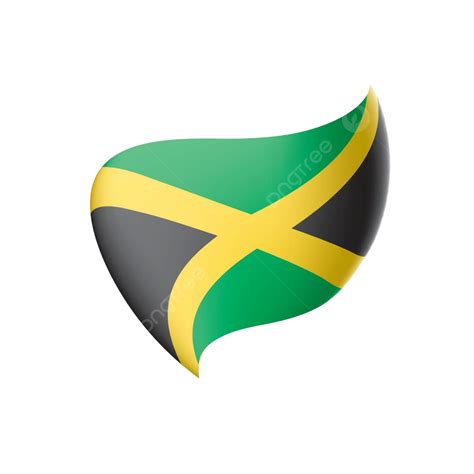 Jamaica Flagvector Illustration Geography Union Nation Vector