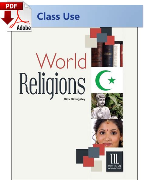 Til World Religions By Rick Billingslew