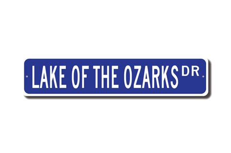 Lake Of The Ozarks Lake Of The Ozarks Sign Missouri Lake Etsy