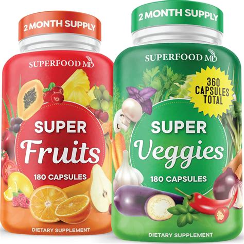 Amazon Superfood Fruit And Veggie Supplement Fruit And