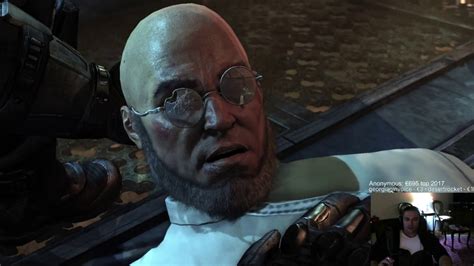 Batman Vs Hugo Strange Batman Arkham City Hard Difficulty Youtube