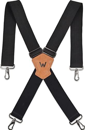 2inch Mens Suspenders Whooks Heavy Duty Suspenders For Men Work