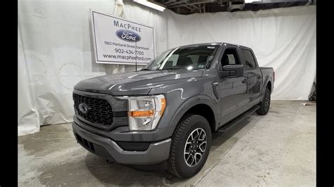 Carbonized Grey Ford F Stx Review Macphee Ford Youtube