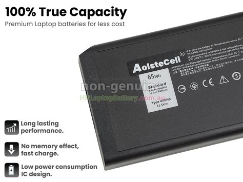 Battery For Dell Latitude Rugged Extreme Laptop Wh