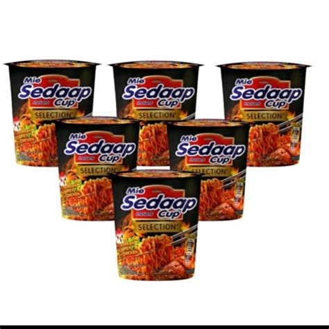 Jual Mie Sedaap Cup Rasa Spicy Chicken Korean Kemasan Gr Isi Pcs