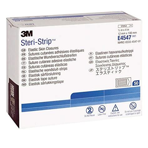 Steri Strip E4541 Vendaje elástico 6 x 75 mm 150 unidades Amazon