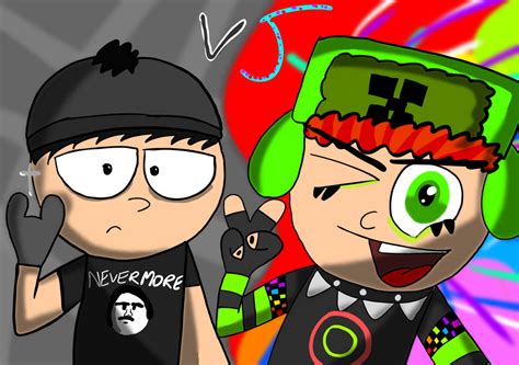 Goth Stan And Scene Kyle By Nuggetlj On Deviantart