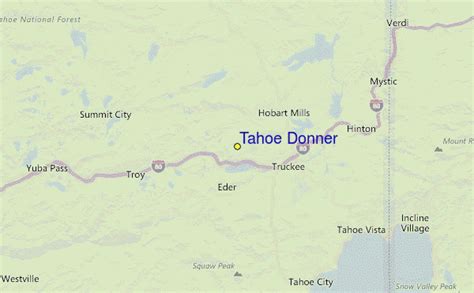 Tahoe Donner Ski Resort Guide, Location Map & Tahoe Donner ski holiday ...