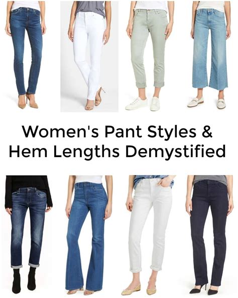 Types Of Pants For Ladies Women Guides