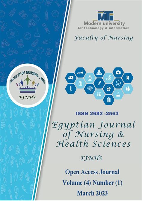 Egyptian Journal Of Nursing And Health Sciences Articles List