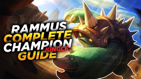 Rammus OK League Of Legends Champion Guide SEASON 7 YouTube