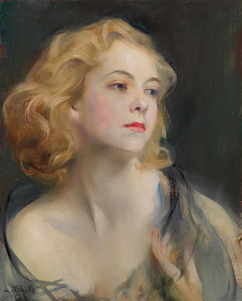 Philip Alexius de László 1869 1937 Portrait of Helen Beatrice