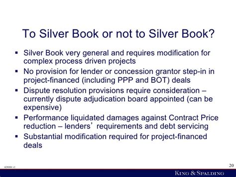 FIDIC SIlver Book in Power Projects