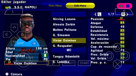 Incre Ble Nuevoefootball Ppsspp Con Fichajes Graficos