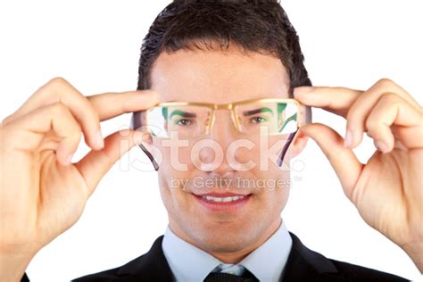 Looking Through Glasses Stock Photo Royalty Free Freeimages