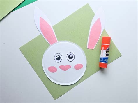 Bunny Rabbit Paper Plate Craft for Kids - Raise Curious Kids