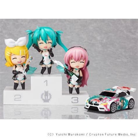 CDJapan Nendoroid Petite Hatsune Miku Racing Miku Set 2011 Ver