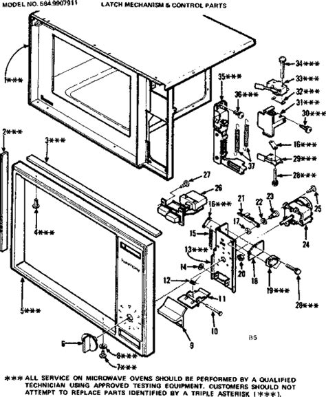 Kenmore 5649907911 Countertop Microwave | Partswarehouse