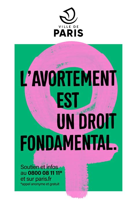 L avortement est un droit Paris réaffirme son Ville de Paris